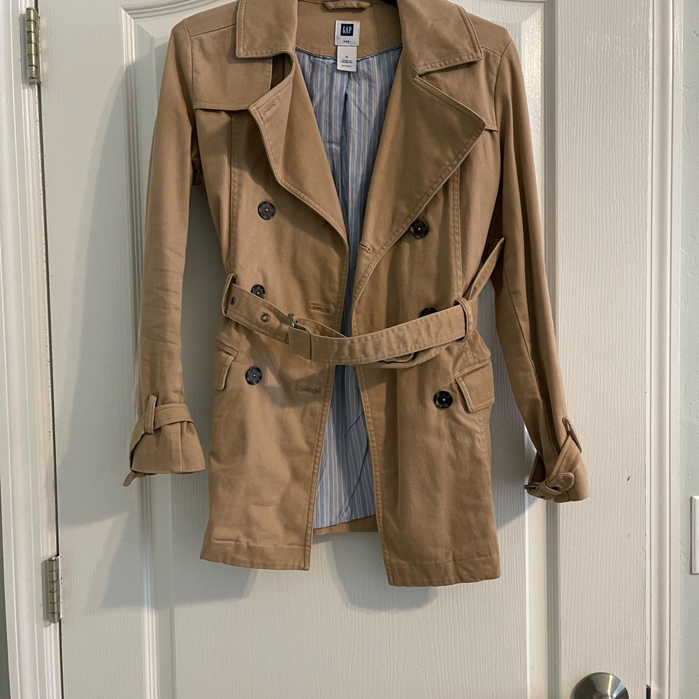 Women's Tan Trench Coat - GAP